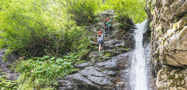  Klettersteig Roebischlucht im Montafon