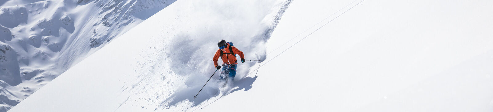 Skifahrer im Pitztal