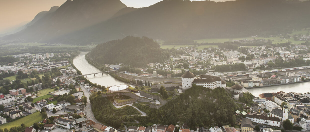 Stadt Kufstein mit Festung