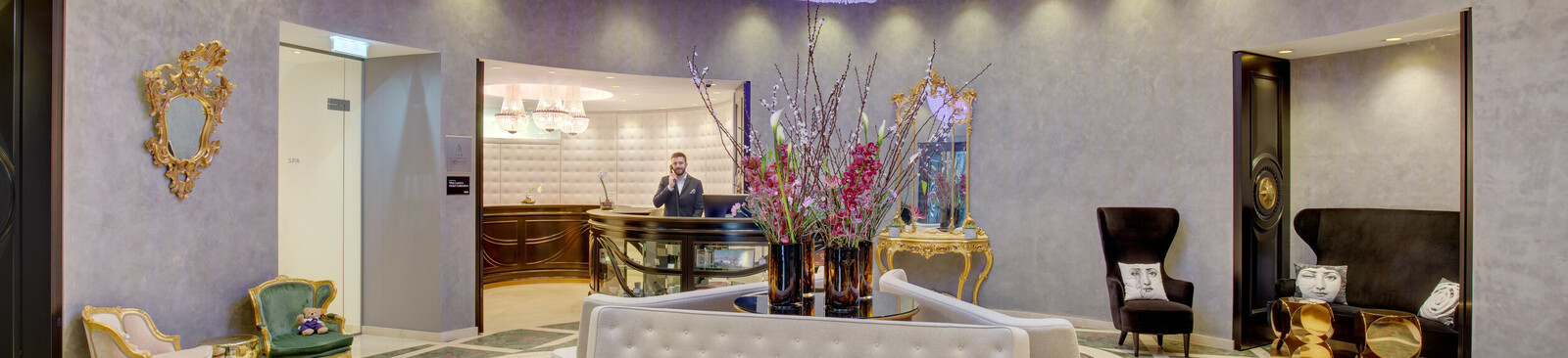 Lobby des Hotel Sans Souci Wien (c) Hotel Sans Souci Wien / Marek Gavlak