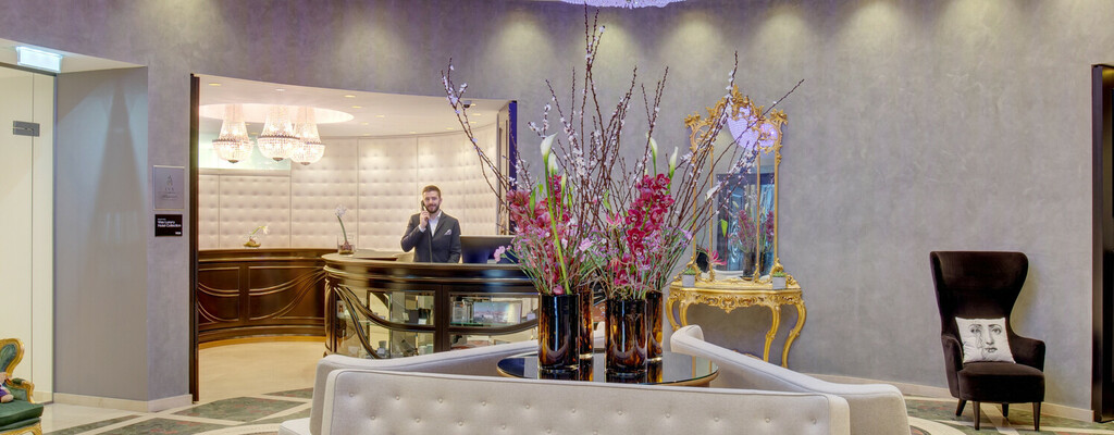 Lobby des Hotel Sans Souci Wien (c) Hotel Sans Souci Wien / Marek Gavlak