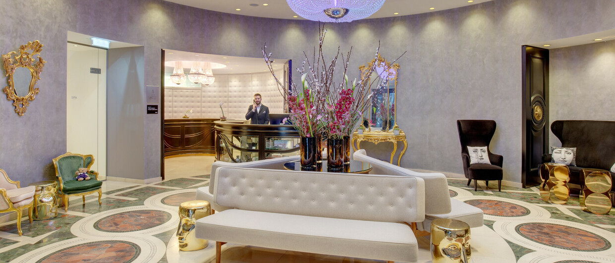 Lobby des Hotel Sans Souci Wien (c) Hotel Sans Souci Wien / Marek Gavlak