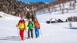 „Gourmet im Schnee“-Schneeschuhtour auf der Feldpannalm
