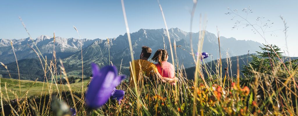 Entlang des Hochkönigmassivs verläuft der Königsweg.