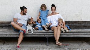 Georg Gilli mit Familie