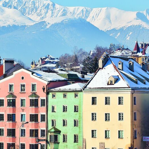 Innsbruck Mariahilf Winter