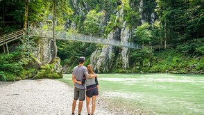 Auf Schmugglerpfaden: Klobensteinschlucht bei Kössen