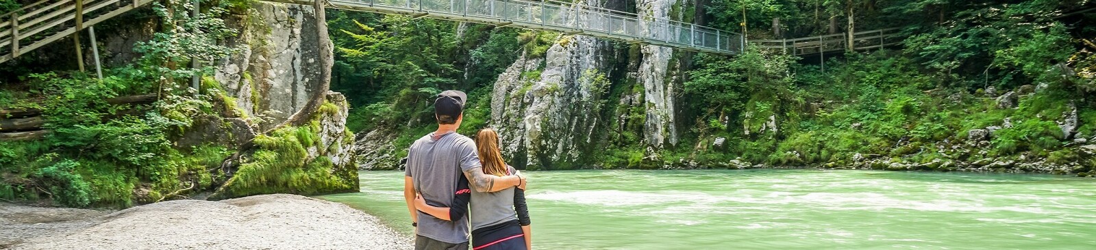 Auf Schmugglerpfaden: Klobensteinschlucht bei Kössen