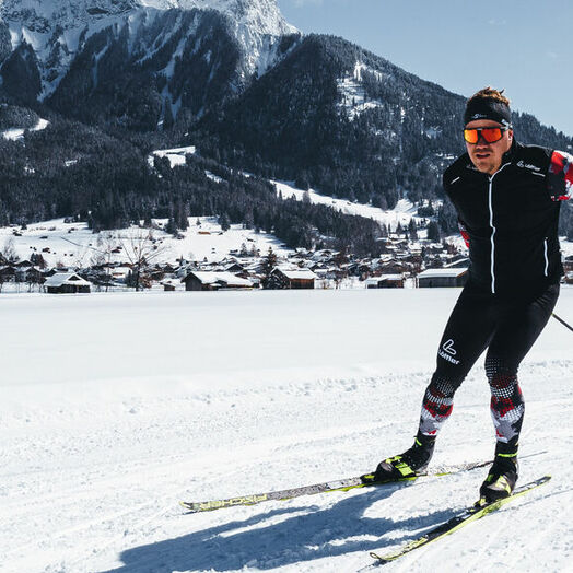 Langlauf Action Tiroler Zugspitz Arena