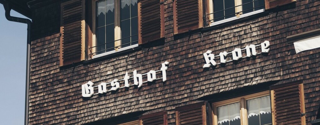 Hotel Gasthof Krone in Hittisau in Vorarlberg