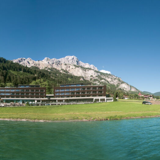 Макет отеля haldensee в долине Таннхайм