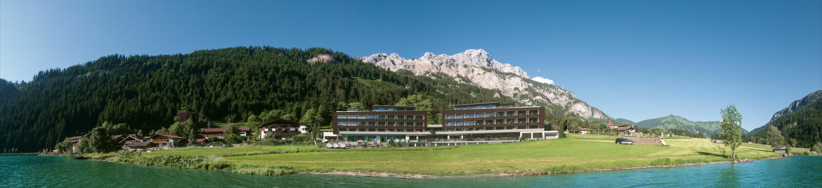 Макет отеля haldensee в долине Таннхайм
