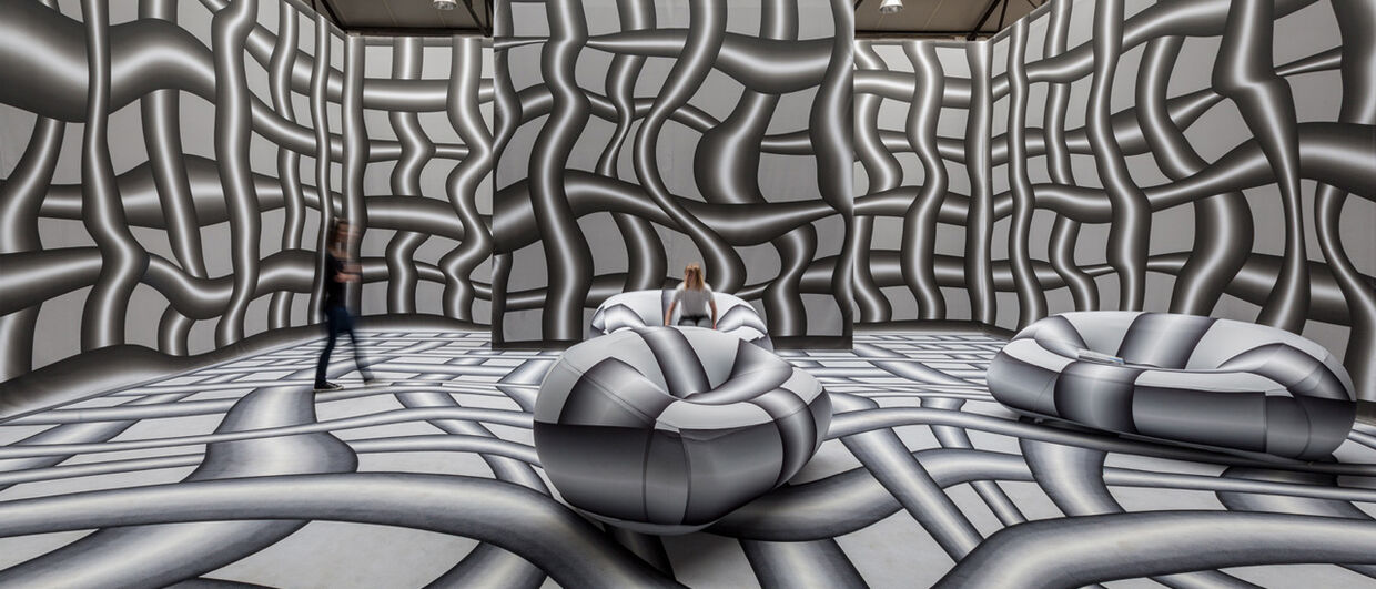 Peter Kogler_Vorschau Ausstellung 2019 im Kunsthaus Graz