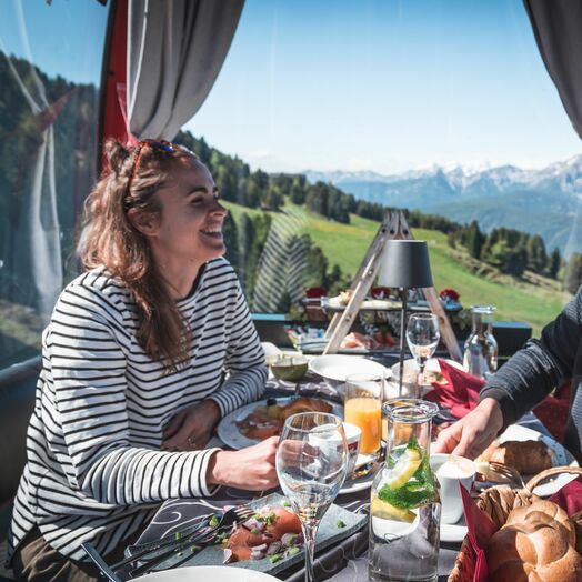Genussfrühstück in der Gourmetgondel am Patscherkofel