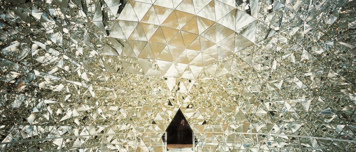 Prachtvoll: "Kristalldom" in den Swarovski Kristallwelten