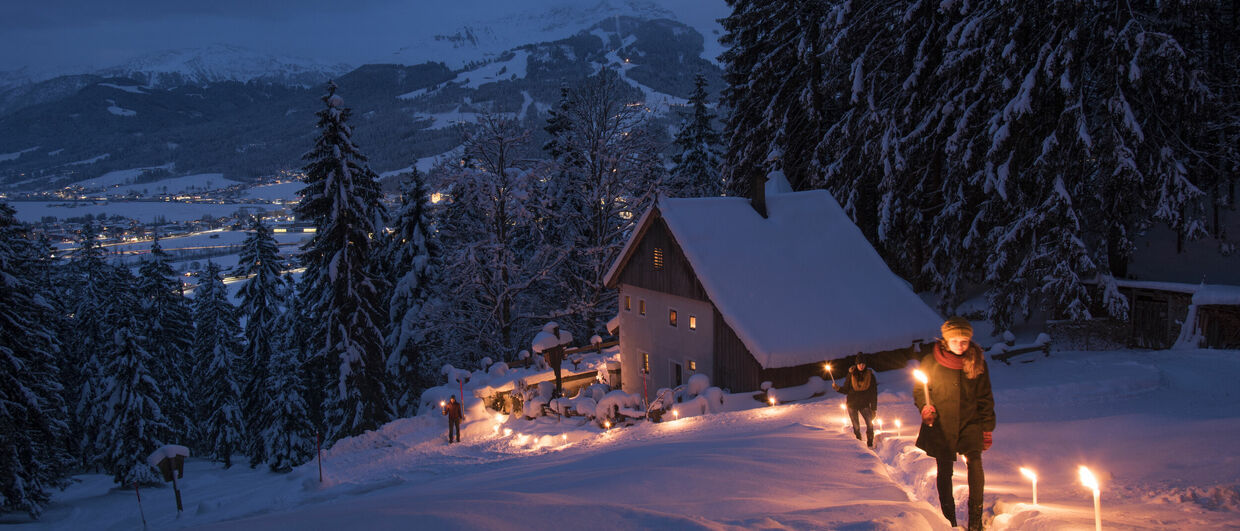 Winterwanderung Einsiedelei Region St. Johann in Tirol