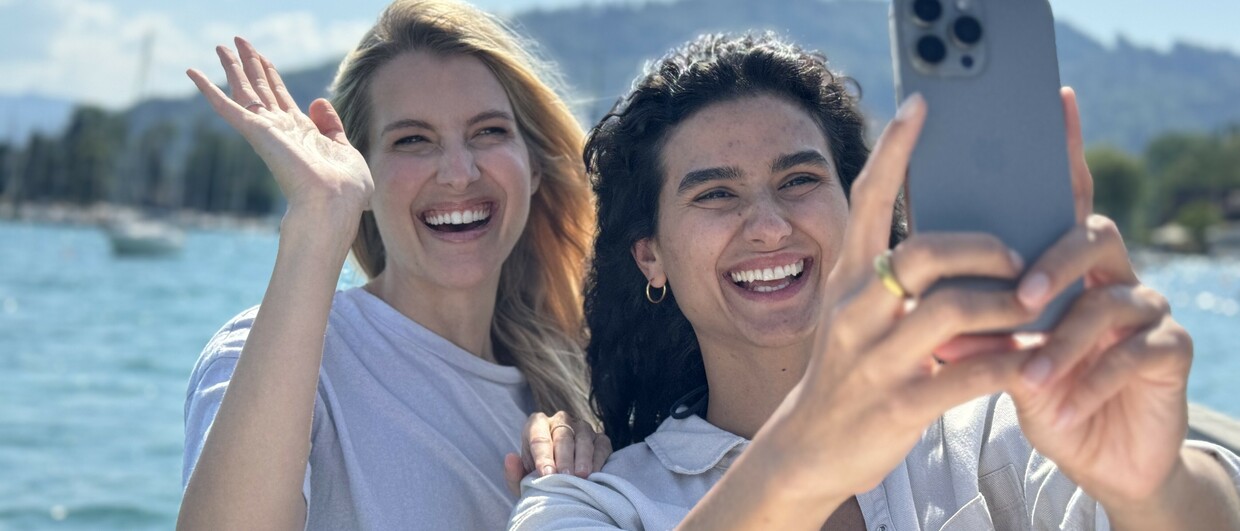 Influencerka Jitka Novackova z Czech z AUTfluencerką Antonellą