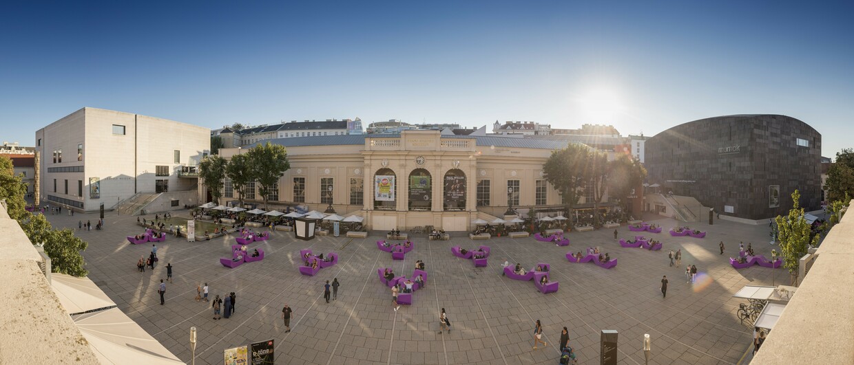 Panorama MuseumsQuartier Wien