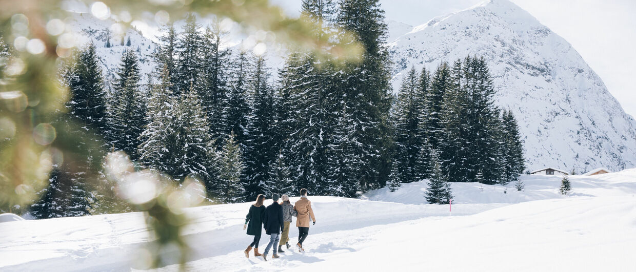 Winterwandern in Lech Zürs am Arlberg