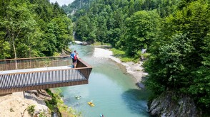 Auf Schmugglerpfaden: Klobensteinschlucht bei Kössen 