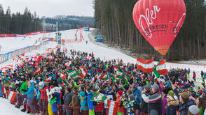 Weltcup Zieleinlauf
