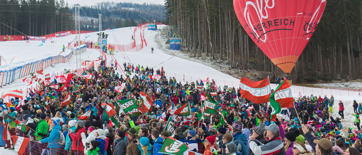 Weltcup Zieleinlauf