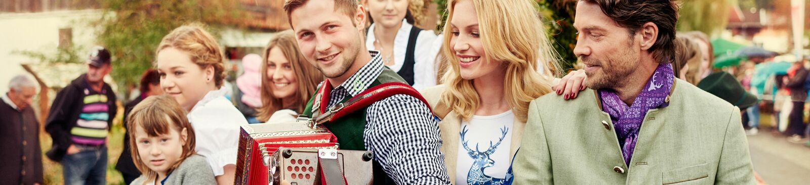 Hollersbacher Bauernmarkt mit großem Festumzug Anfang Oktober