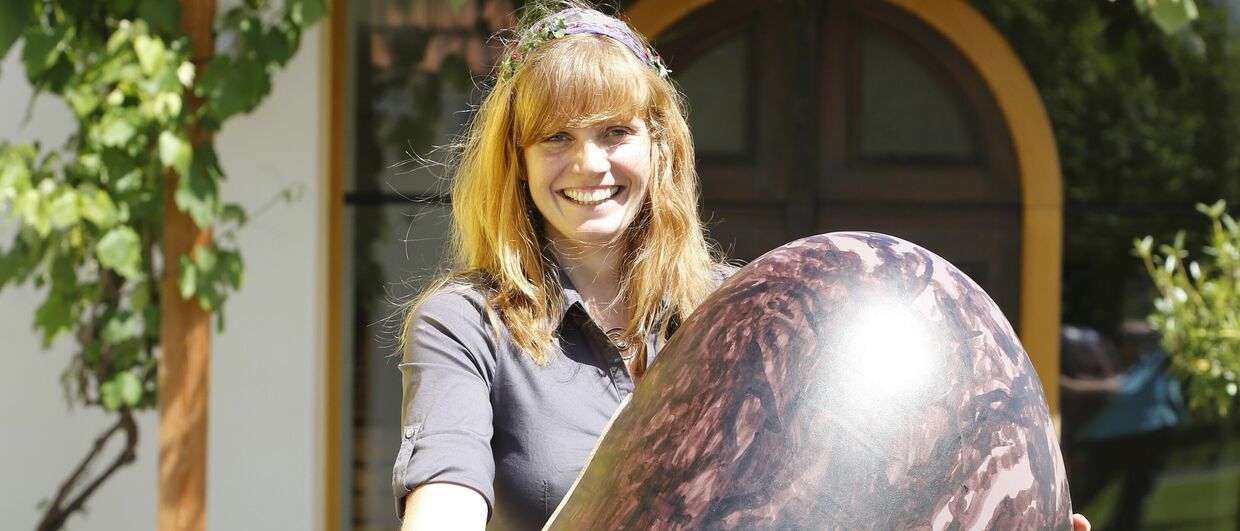Käferbohnen-Königin Michaela Summer von Bäcksteffl Bauernspezereien