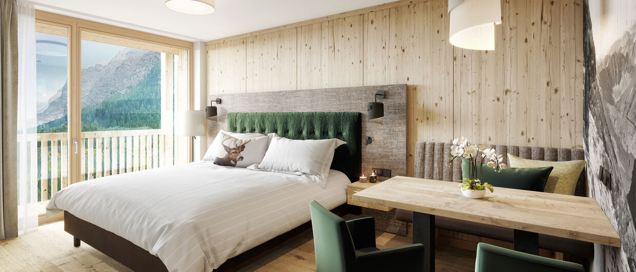 Zugspitz Resort, Familiensuite/Schlafzimmer