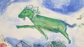 Marc Chagall, L'âne vert, Heidi Horten Collection