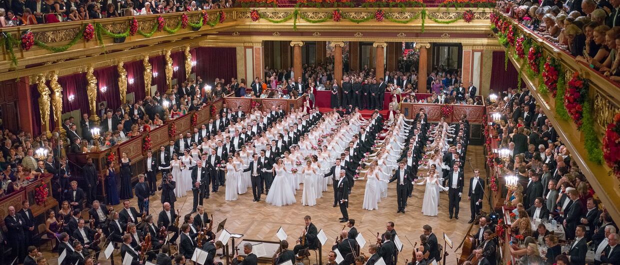 Zum Ball im Musikverein laden die Wiener Philharmoniker