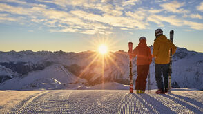 Ski au soleil