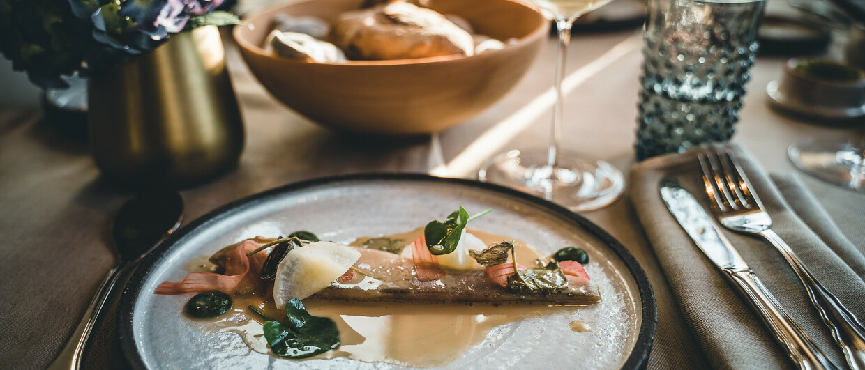 Fischgericht Restaurant Bootshaus Traunsee