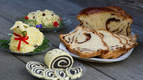 Osterspezialtäten in Kärnten, Reindling und gefüllte Butter
