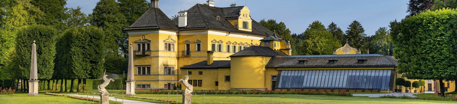 Schloss Hellbrunn mit Wasserparterre, Salzburg