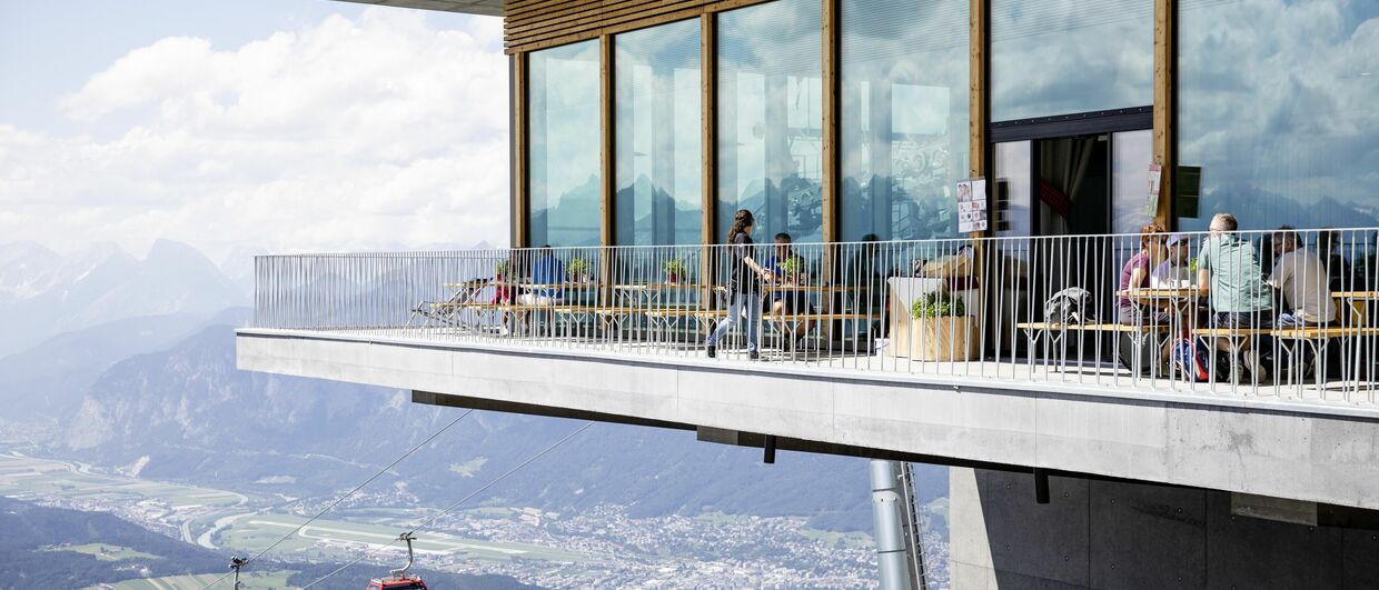 Restaurant „Das Kofel“ in der Bergstation am Patscherkofel