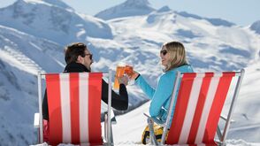 Frühlingswonne unter der Gletschersonne am Hintertuxer Gletscher