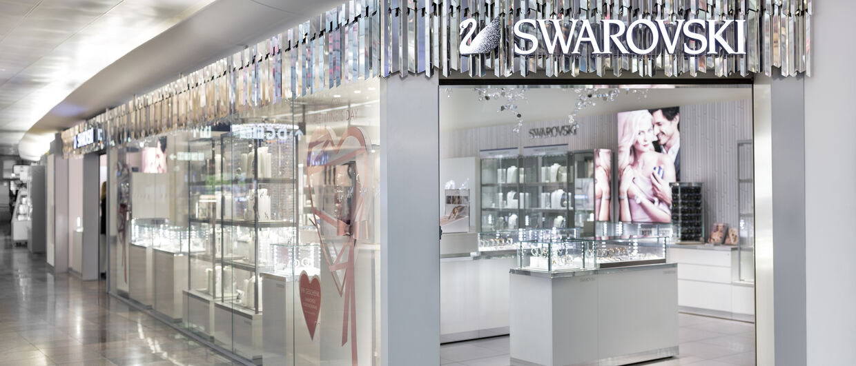 Магазин Swarovski в аэропорту Вена-Швехат