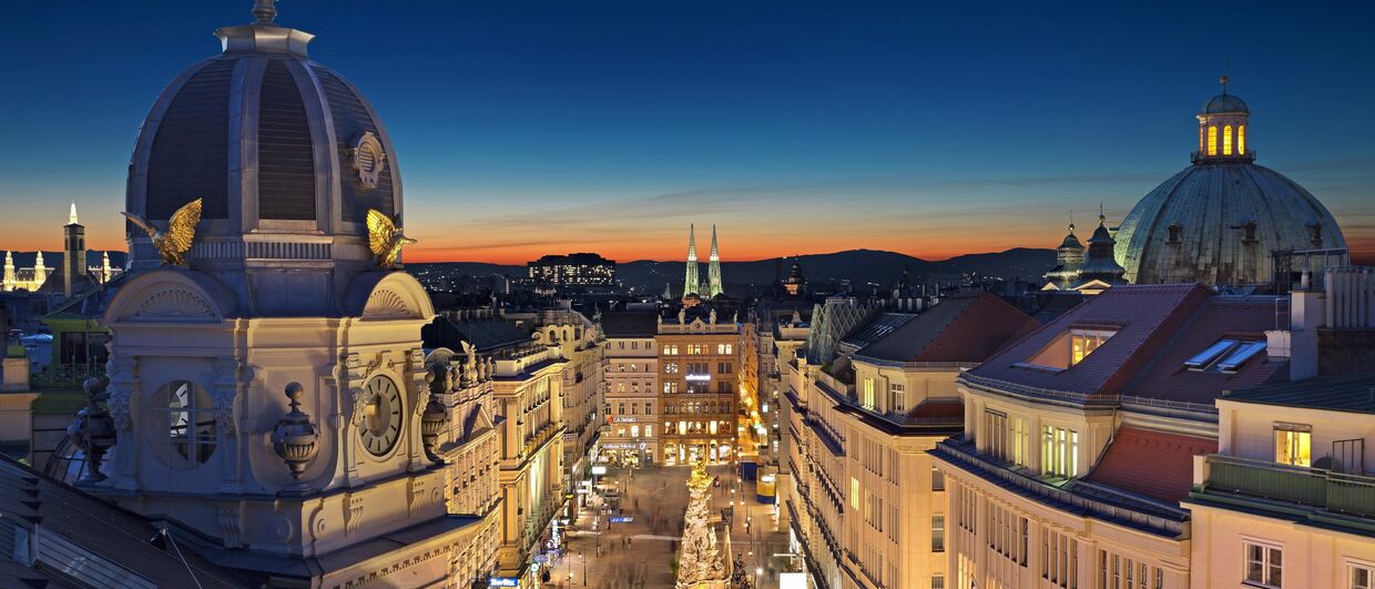 Blick auf den Graben