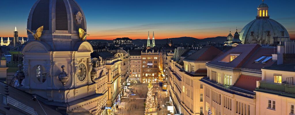 Blick auf den Graben