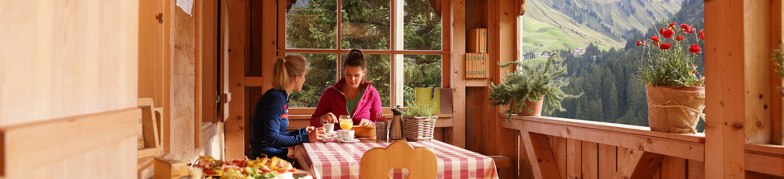 Bregenzerwald: Bergfrühstück auf der Alpe