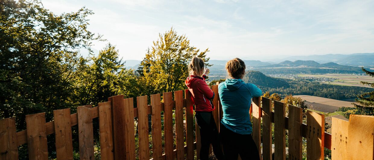 Aussicht vom Hemmaberg im südlichen Kärnten