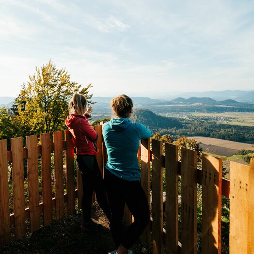 Aussicht vom Hemmaberg im südlichen Kärnten