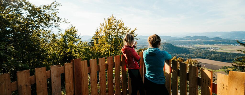 Aussicht vom Hemmaberg im südlichen Kärnten